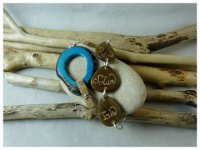 1.bracelet family 3 galets